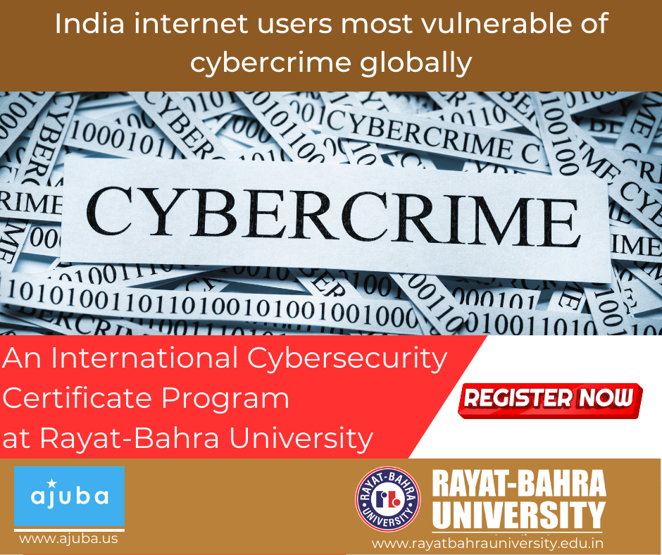 India internet users most vulnerable of cybercrime globally