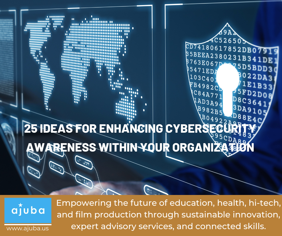 25 Ideas for Enhancing Cybersecurity Awareness within Your Organization